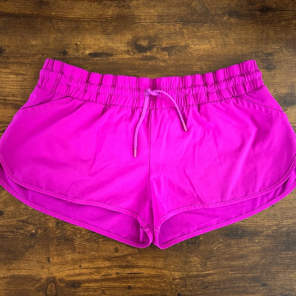 Lorna Jane Shine on Track Star Run Shorts